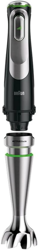 Braun MultiQuick 9 Hand Blender, Hand Mixer, XL Food Processor, Active PowerDrive Technology, 500 ml Chopper, BPA-Free 600 ml Beaker with Lid, 1200W, 220-240 V, 50-60 Hz, MQ 9135XI, Black - Image 2
