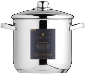 MasterClass Stock Pot With Lid 8.5L...