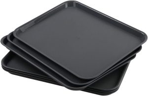 Plastic Rectangle Fast Food Serving...