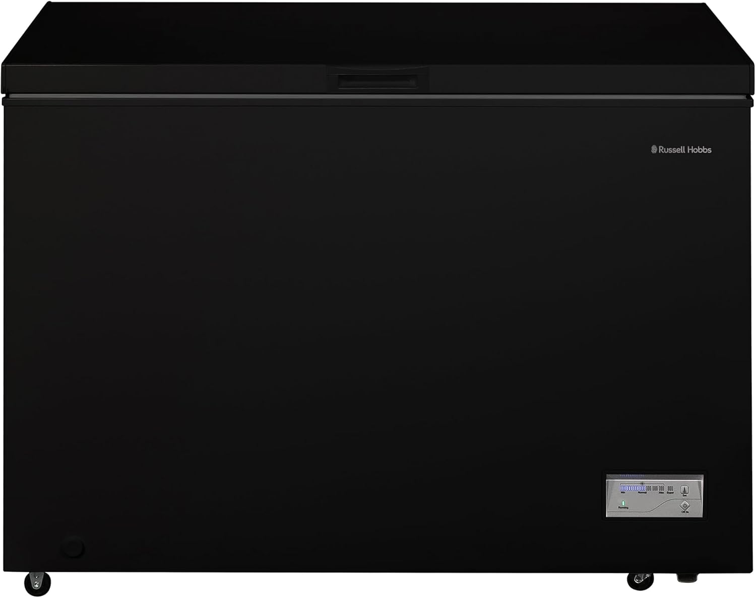 Russell Hobbs Free Standing Chest Freezer, 300 Litres, Low Noise, Garage Safe, Counterbalance Lid, Front Drain Hole, 1.8m Cord, Castor Wheels, 5 Year Registered Guarantee Black, RH300CF201B - Image 3