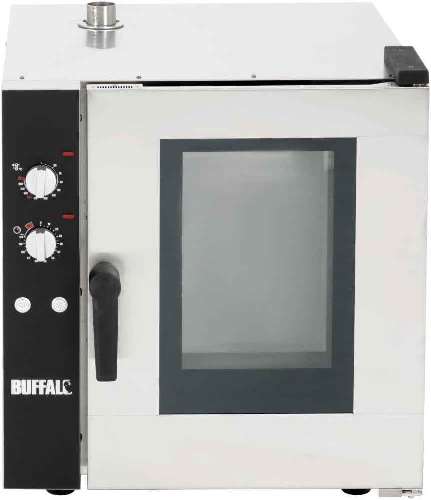 Buffalo Convection Oven with Humidity 5 x GN 1/1 - Image 2