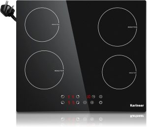 Karinear Induction Hob, 4 Zones Bui...