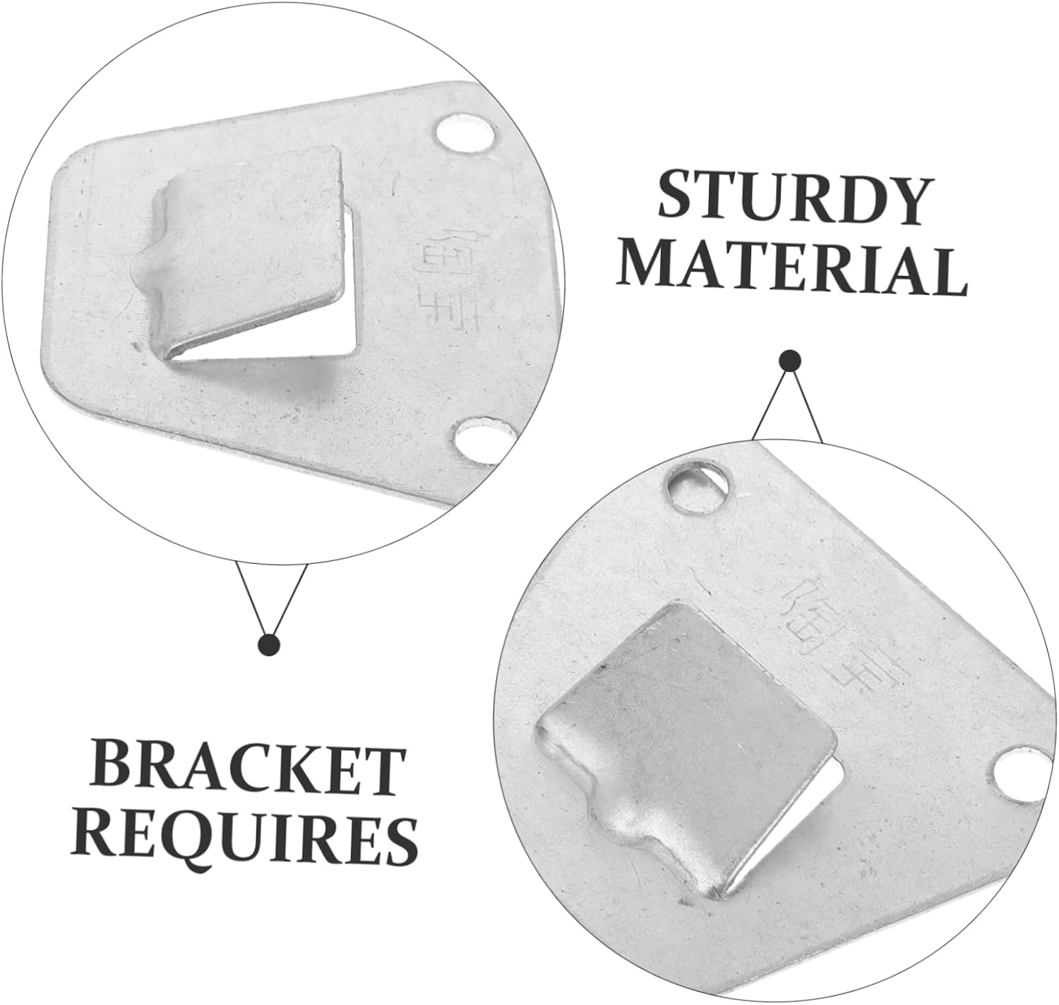 Range Hood Wall Mount Bracket Stainless Steel Side Suction Range Hood Support Heavy Duty Hanging Hook Fixing Hanger for Universal Installation - Image 3