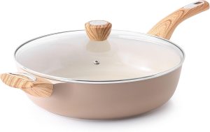 SENSARTE Ceramic Nonstick Frying Pa...