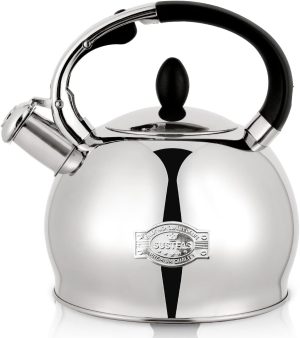 SUSTEAS Stove Top Whistling Tea Ket...