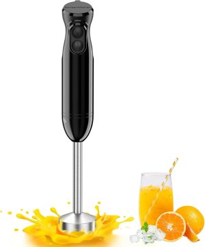 Bonsenkitchen Hand Blender, 2 Speed...