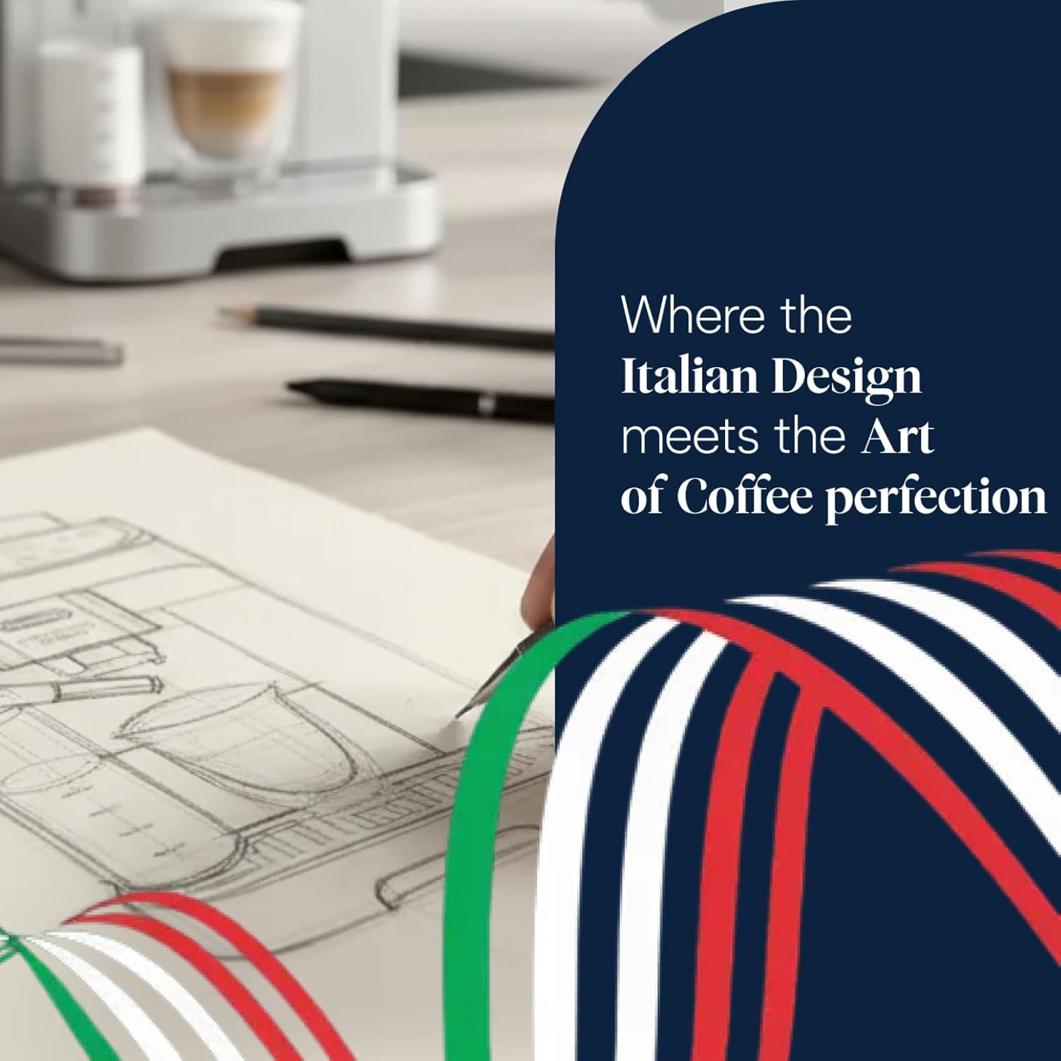De’Longhi Magnifica Evo Next - Perfetto Automatic Coffee Machine with LatteCrema Automatic Milk Frothing, 13 One-Touch Drinks, Colour Touch Display, Silver Black (ECAM310.80.SB) - Image 3