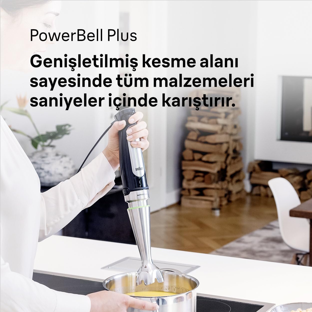 Braun MultiQuick 7 MQ7045 Hand Blender, Mixer, ActiveBlade System, EasyClick Plus System, Splash Control - Image 3