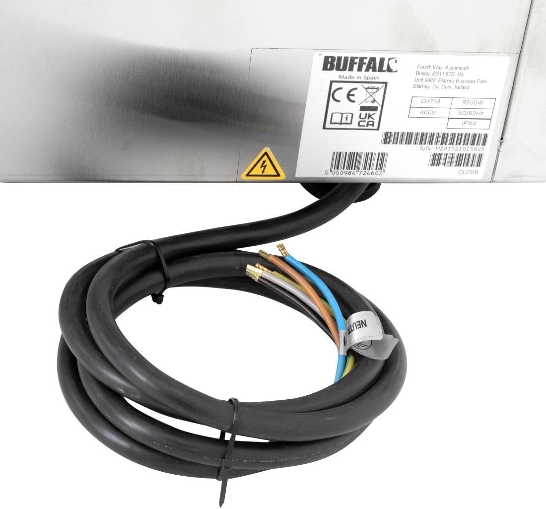 Buffalo Convection Oven with Humidity 5 x GN 1/1 - Image 13