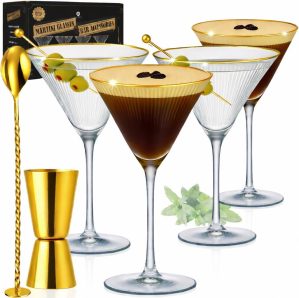 Vemacity Ribbed Espresso Martini Gl...