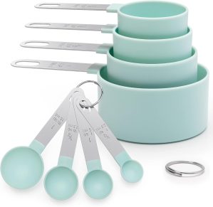 Measuring Cups and Spoons Set of 8 ...