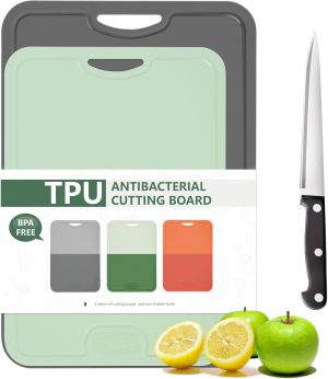 Gintan Flexible TPU Chopping Board,...