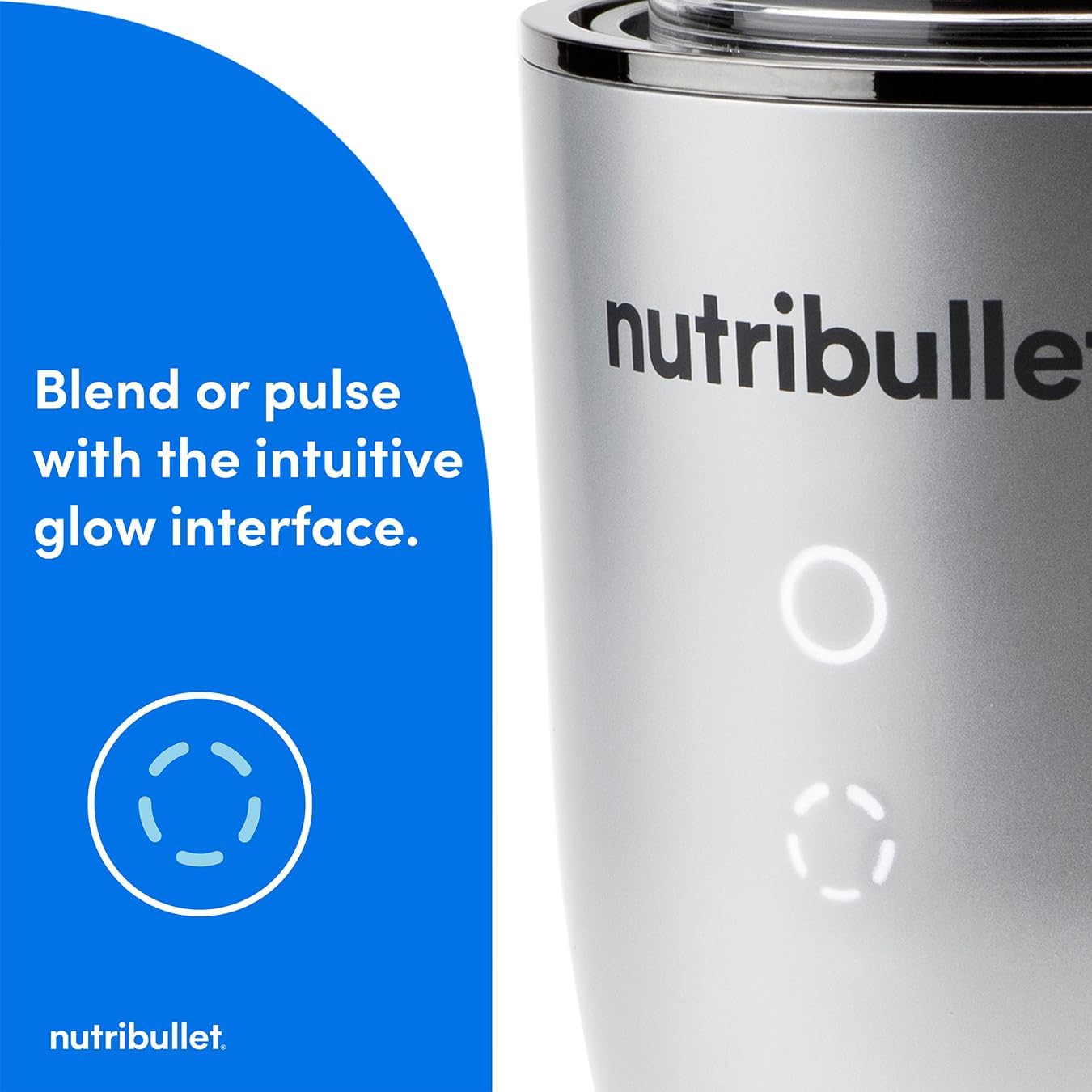 nutribullet Ultra 1200W Personal Blender Silver - With Rapid Extractor Blade, 900ml Cup, To-Go Lid & Guide - Quiet Yet Powerful Single Serve Blender - Illuminated Interface with 2 Blending Options - Image 4