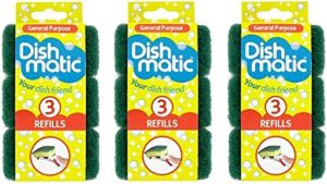Dishmatic Cleaning Sponge, Foam, Gr...