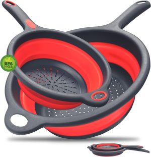 Walfos Silicone Pasta Colander R...
