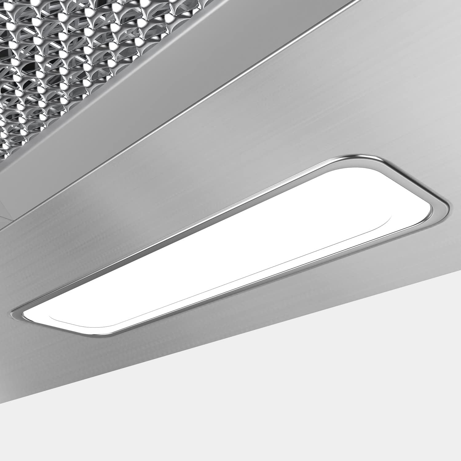 CIARRA CAS6201A Cooker Hood 60cm Stainless Steel Chimney Range Hood 600mm Recirculating Duct Kitchen Ventilation Extractor Fan - Image 6
