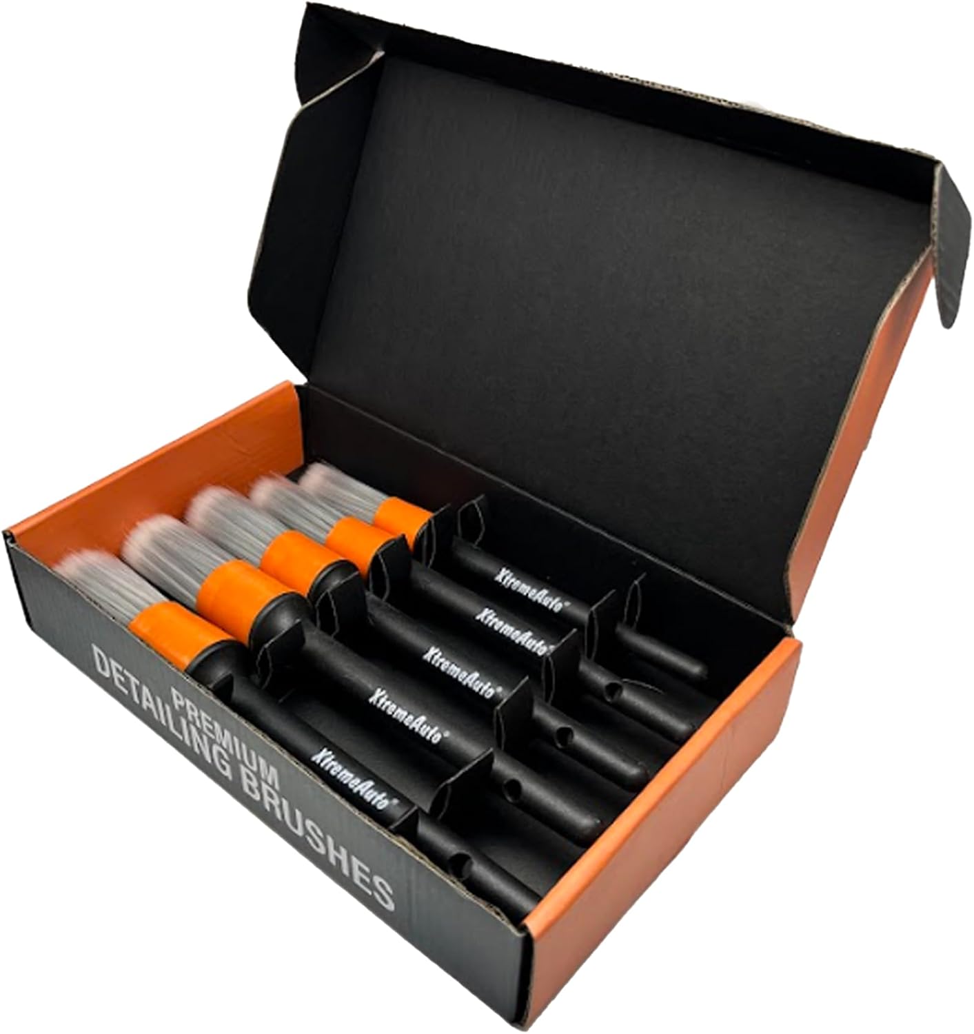 Xtremeauto Car Detailing Brushes Set - 5pc Professional Detailing Brushes, Ultra Soft Brush, Non Scratch For Cleaning Car Interior & Wheels, Delicate Valeting Interior Detail Brushes Alloy Wheels - Image 2