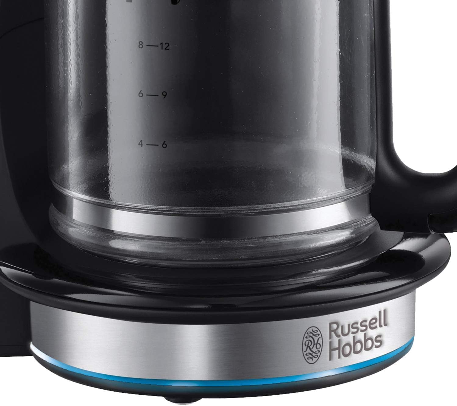 Russell Hobbs Buckingham Filter Coffee Machine, 1.25L Carafe/10 Cups, 1-4 Cup Brewing Option, Fast Brew, 24hr Timer, 40min Keep Warm, Pause & Pour, Washable Filter, Auto Clean, 1000W, 20680 - Image 6
