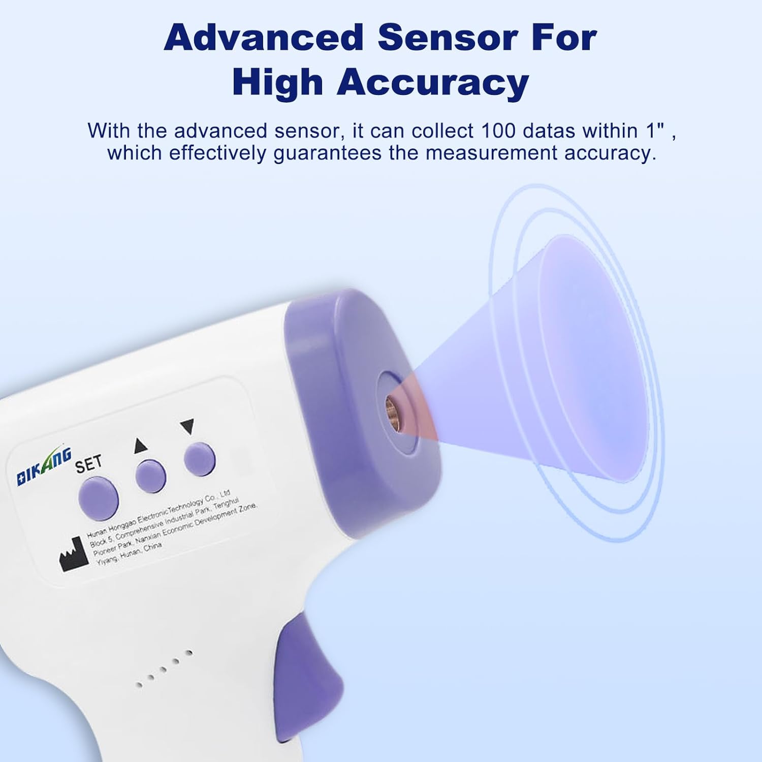 No Touch Forehead Thermometer for Adults and Kids Infrared Digital Thermometer Touchless Baby Thermometer Accurate Fast Readings for Home Use Family Healthcare Temperature Measurement - Image 6