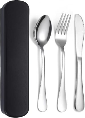 Camping Cutlery 3 Pcs, Cutlery Set ...