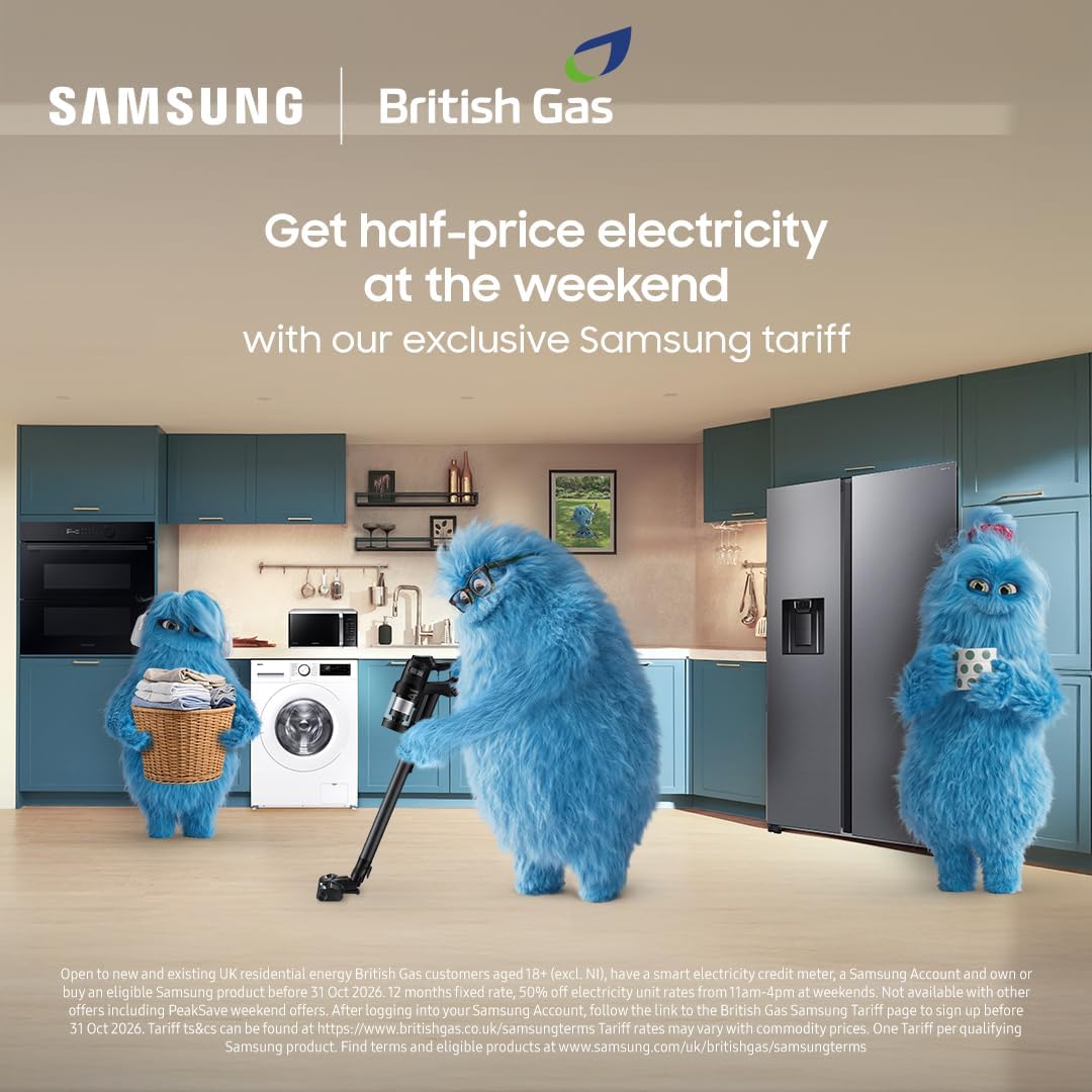 Samsung Ceramic Hob with 4 Cooking Zones, With Touch Control, Colour: Black, Material: Glass, C61R2AEE - Image 2