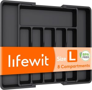 Lifewit Extendable Cutlery Drawer O...