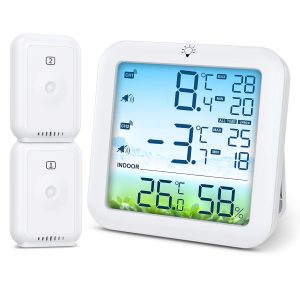 Wireless Fridge Freezer Thermometer...