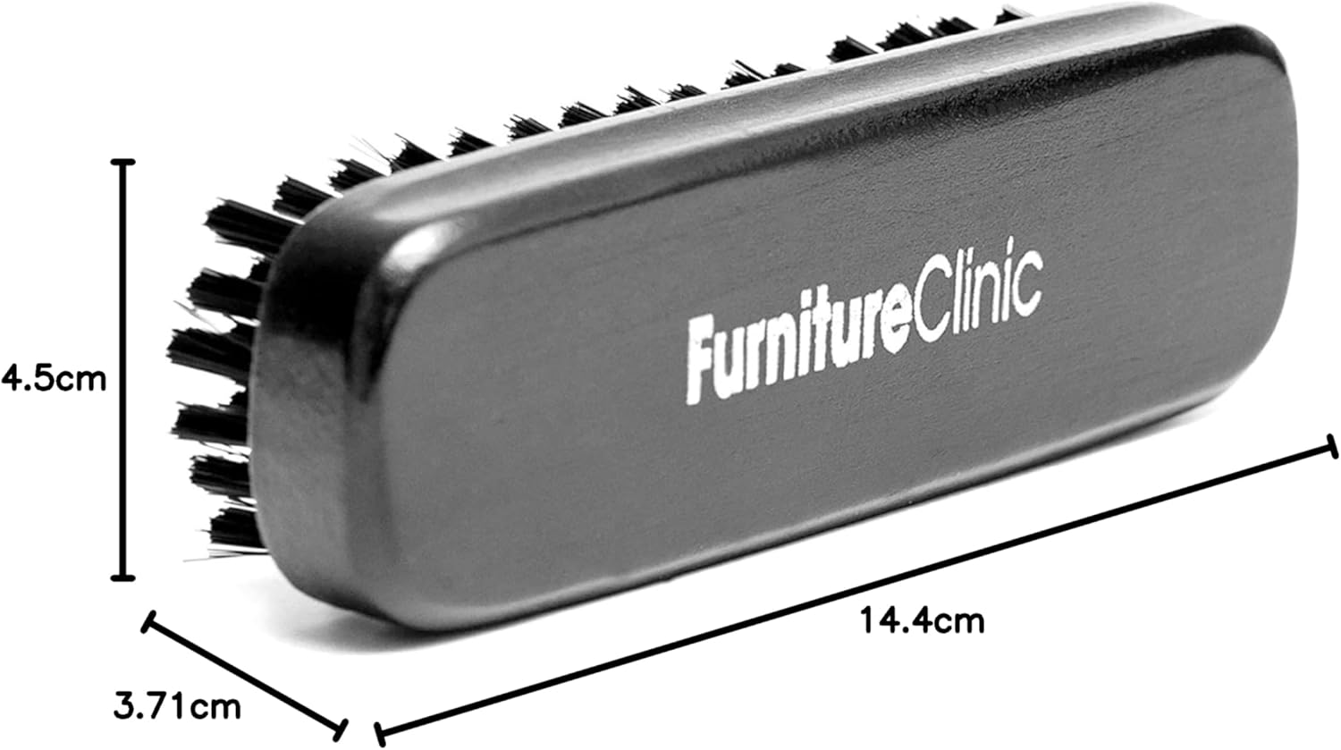 Furniture Clinic Soft Bristle Cleaning Brush - Used to Deep Clean Into the Grain of Fabric or Leather and Lift Dirt Easily Without Causing Damage - Image 5