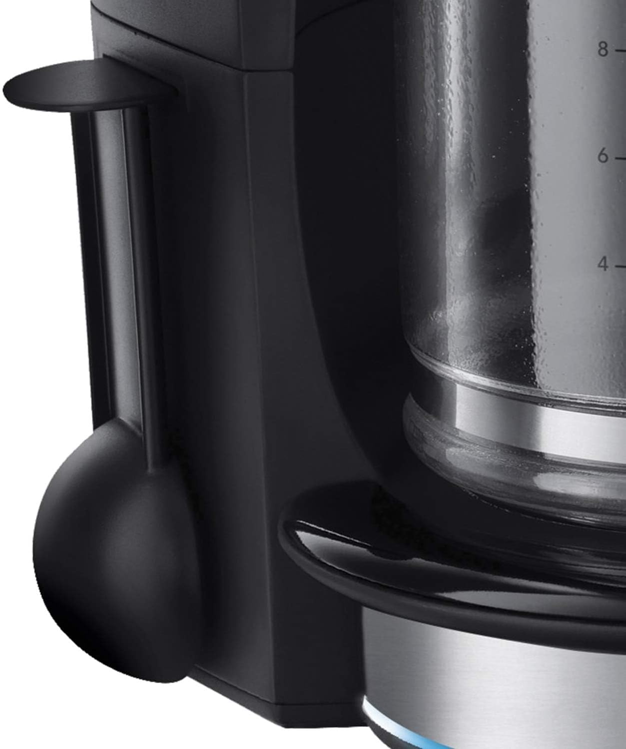 Russell Hobbs Buckingham Filter Coffee Machine, 1.25L Carafe/10 Cups, 1-4 Cup Brewing Option, Fast Brew, 24hr Timer, 40min Keep Warm, Pause & Pour, Washable Filter, Auto Clean, 1000W, 20680 - Image 8