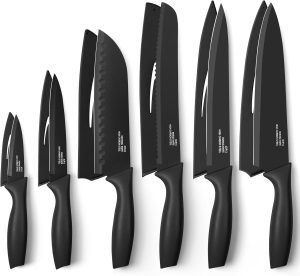 Homikit 6 Pieces Kitchen Knife Set ...