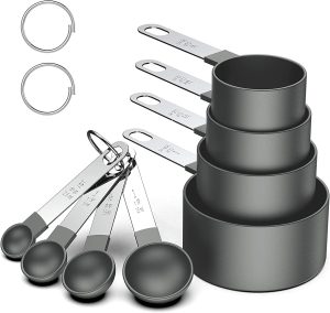 8 Pcs Measuring Cups and Spoons Set...