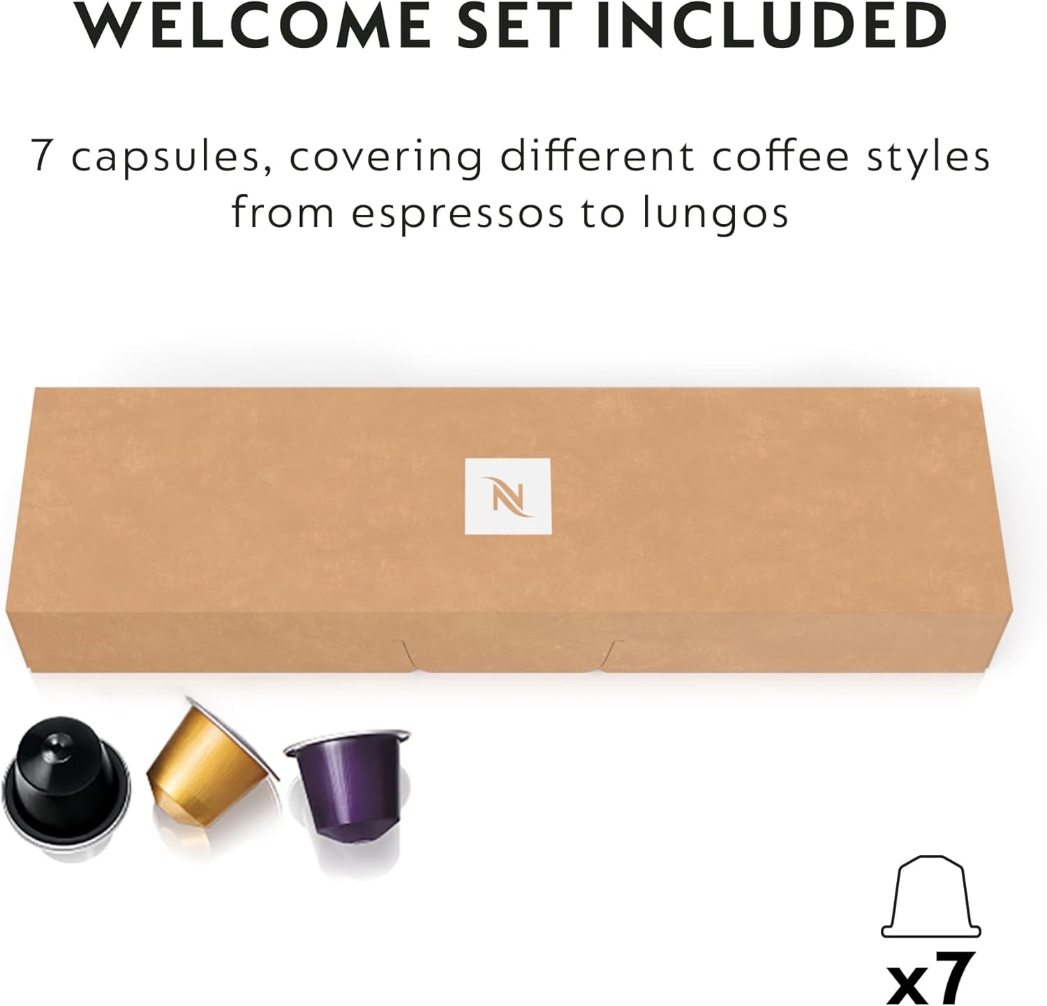 Nespresso Citiz Coffee Machine with Aeroccino Milk Frother by De'Longhi for Original Coffee Pods, Latte, Cappuccino, Espresso, Starter Capsule Set Included, EN267.WAE, White - Image 4