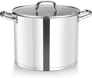 HaWare 14.1L Cooking Pot, Large Tri...