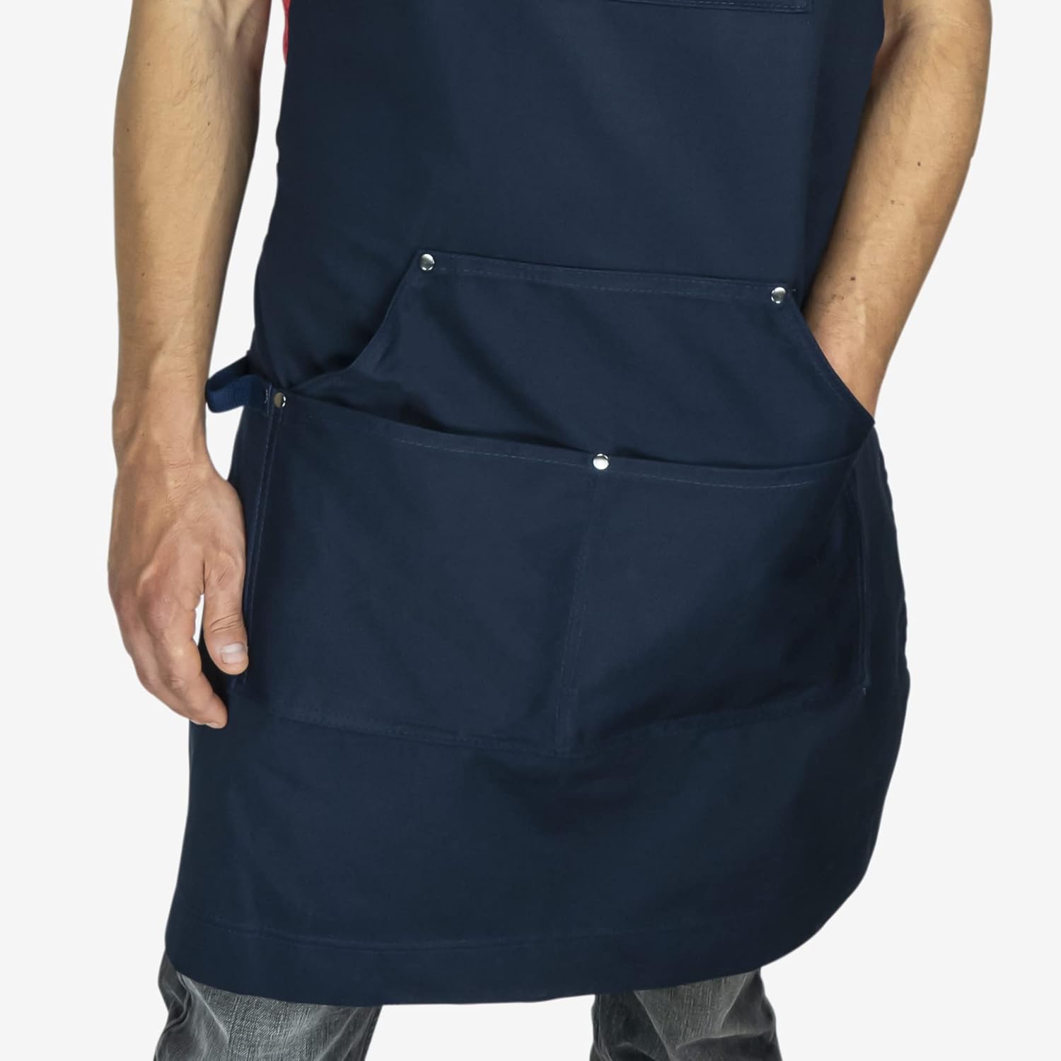 Chef Pomodoro Chef Apron - Top Recommended - Adjustable Pockets, Bibs - Designed for Home, Kitchen, BBQ, Grill Use - Image 5