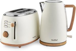 VonShef Kettle and Toaster Set – ...