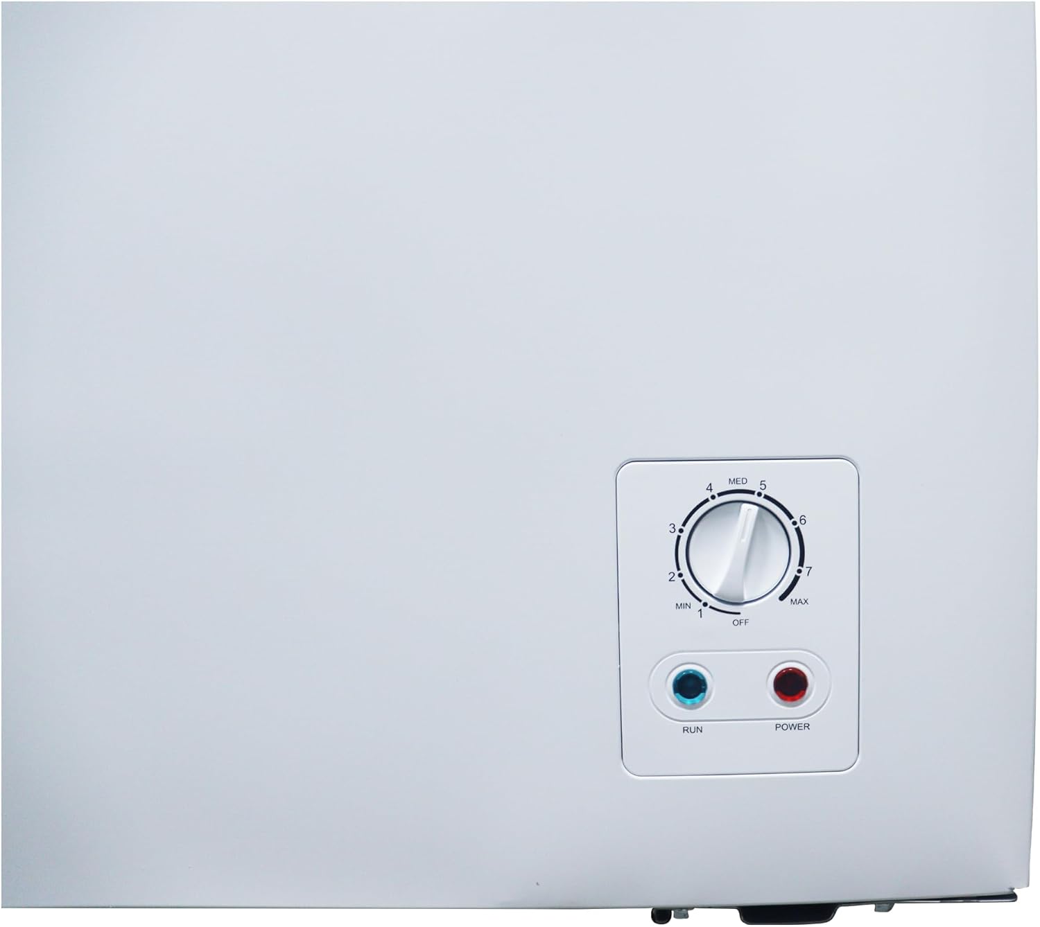 HYE Chest Freezer - 299L Freezer, Quiet 41 dB Operation, Mechanical Temperature Control, Freestanding Design, White, Perfect For Utility Rooms, Garages & Outbuildings - RF01CF299W24 - Image 6