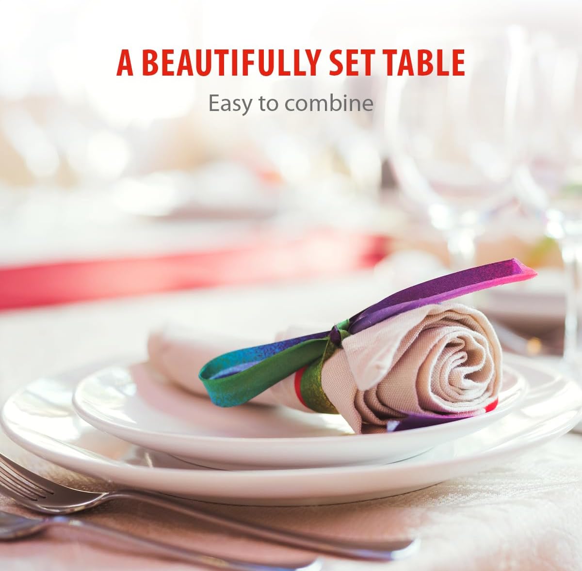 alpina Dinner Set for 4 People - Plates and Bowls Set - Earthenware Tableware - Dinner Plates, Dessert Plates, Bowls and Mugs - Microwave and Dishwasher Safe - White - Image 6