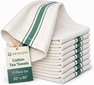 Pack of 12 Kitchen Towel’s–...