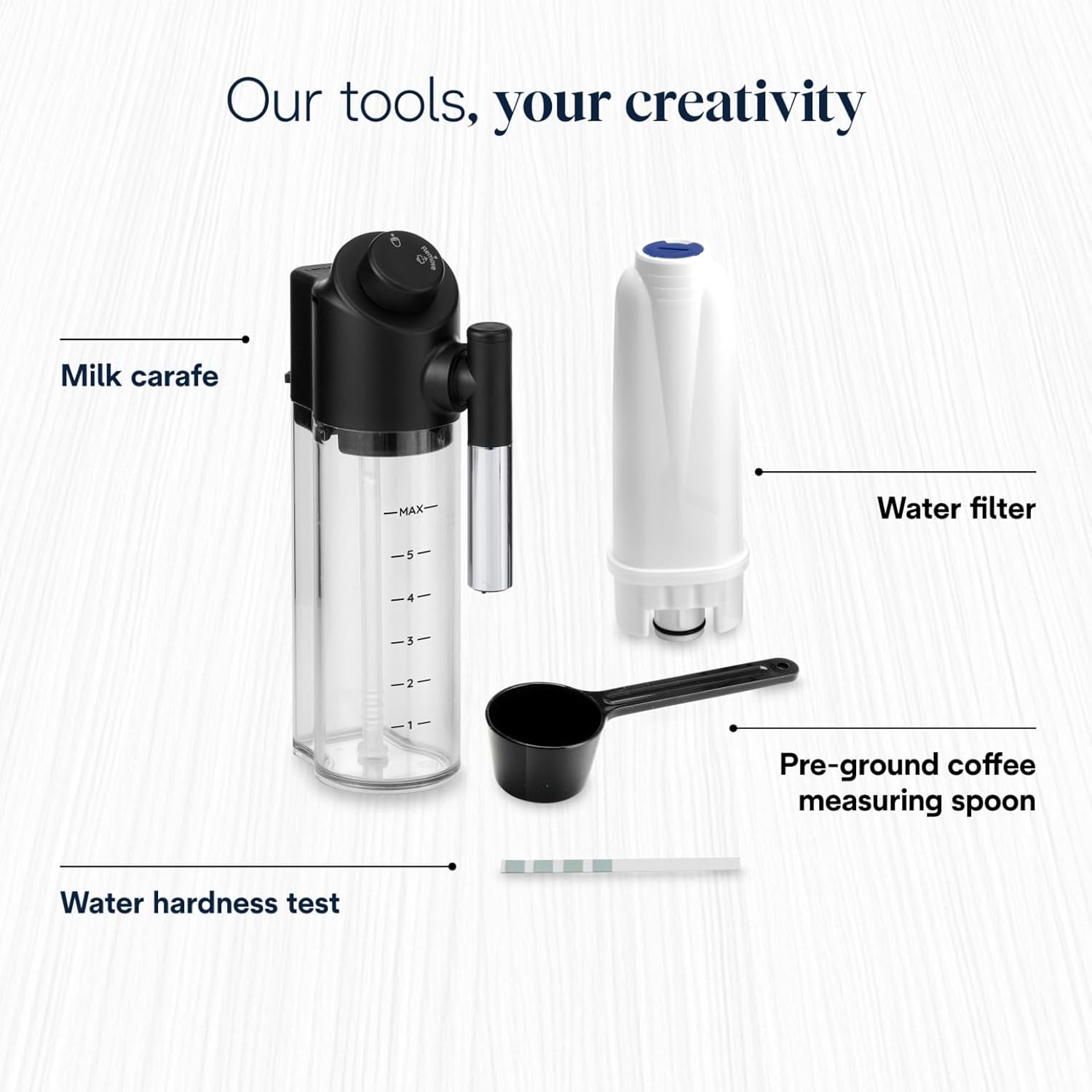De’Longhi Magnifica Evo Next - Perfetto Automatic Coffee Machine with LatteCrema Automatic Milk Frothing, 13 One-Touch Drinks, Colour Touch Display, Silver Black (ECAM310.80.SB) - Image 9