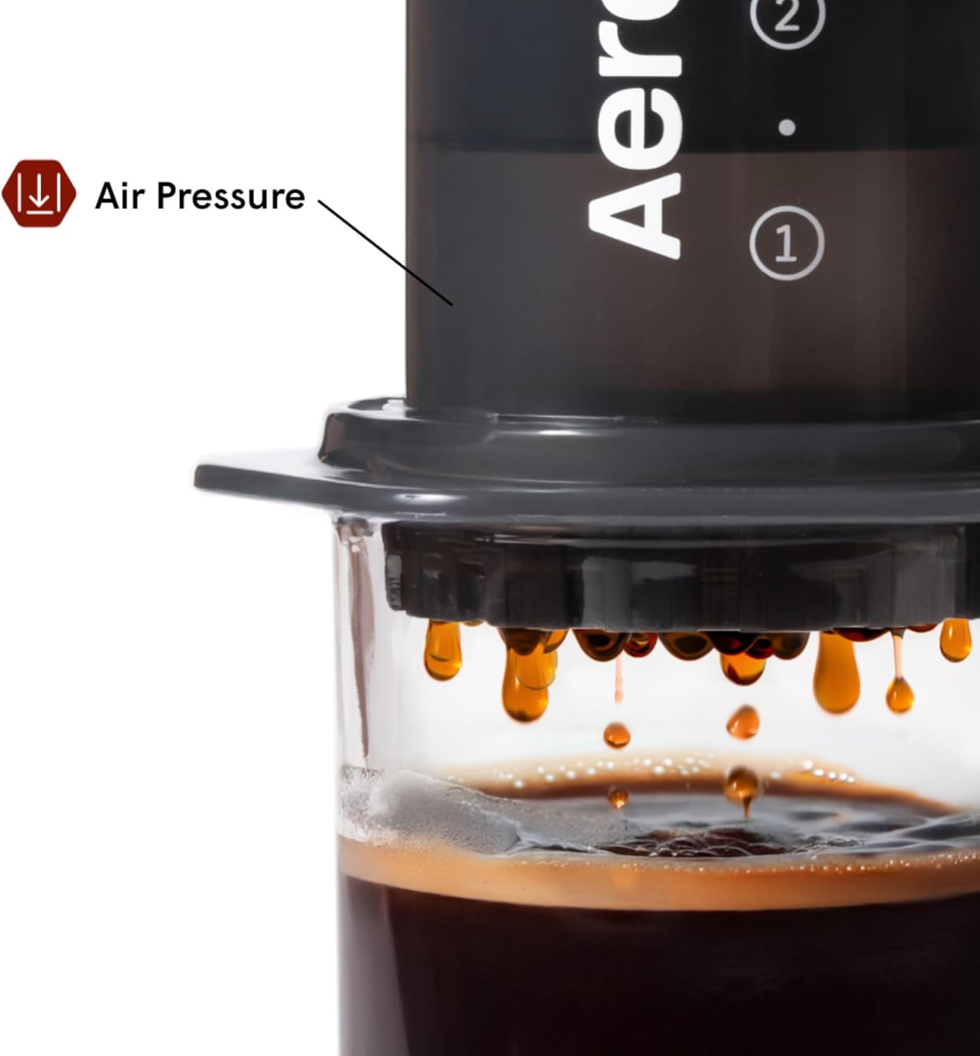 AeroPress Original Coffee and Espresso-style Maker, Barista Level Portable Coffee Maker with Chamber, Plunger, & Filters, Quick Coffee and Espresso Maker - Image 4
