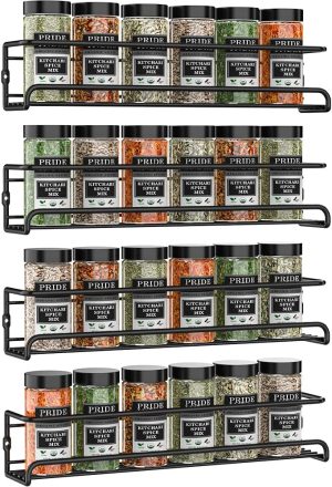 Spice Racks Organiser – 4 Tie...