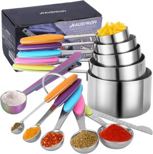 HAUSPROFI Measuring Cups and Spoons...