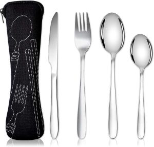 Acehome Cutlery Set with Portable P...