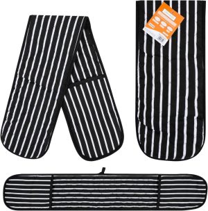 Double Oven Gloves Butcher Quilted ...