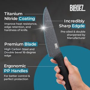 Bladez Professional Kitchen Knife S...