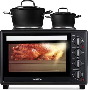 NETTA 35L Mini Oven with Double Hot...