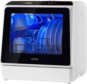 HAVA Table Top Dishwasher, Mini Cou...