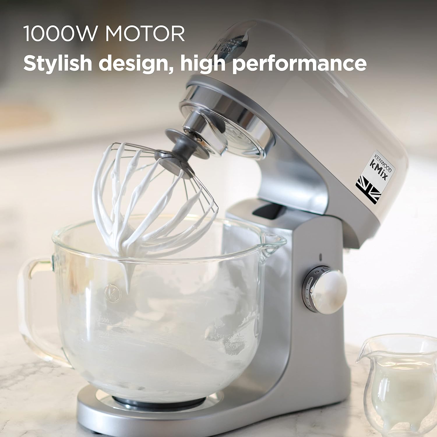Kenwood KMX754CR KMIX 1000Watts Stand Mixer 6-Speeds Cream - Image 2