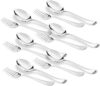 Stainless Steel Fork and Spoon Set ...