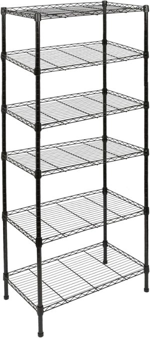 Harbour Housewares 6-Tier Shelving ...